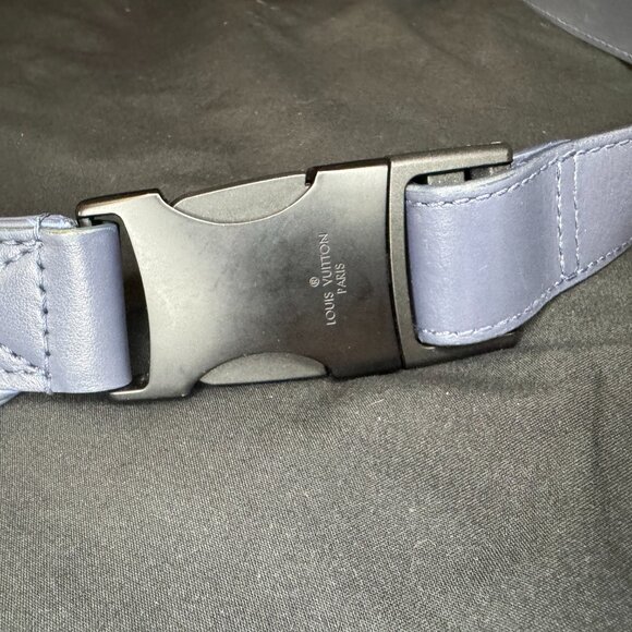 Louis Vuitton PM Shadow Monogram Discovery Bum Bag – Blue (Rare) - Picture 4 of 16